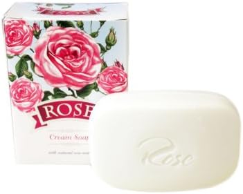 Cream Soap ROSE-With Natural Rose Water, 100g