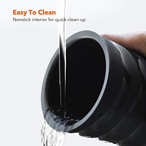 image for Milk Frother, TaoTronics Automatic Electric Milk Steamer For Hot Or Co