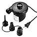 Sable Air Pump, Portable Quick-Fill Inflator Deflator with 3 Nozzles for Inflatable Pool Toy Raft Air Mattress Bed Swimming Ring, AC 120V