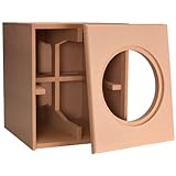 Knock-Down MDF 2.0 ftÂ³ Subwoofer Cabinet for Dayton Audio 12