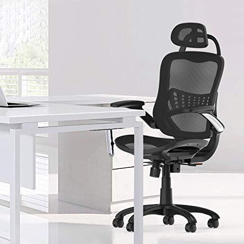 Ergonomic Office Chair, Weight Capacity Over 300Ibs Passed BIFMA,Breathable High Back Mesh