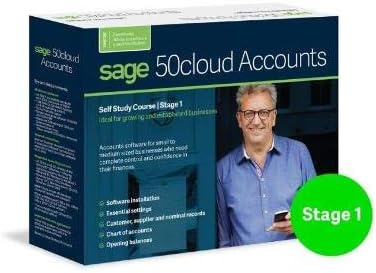 Sage 50 Accounts V25 Self Study Workbooks: Stage 1 with Certification
