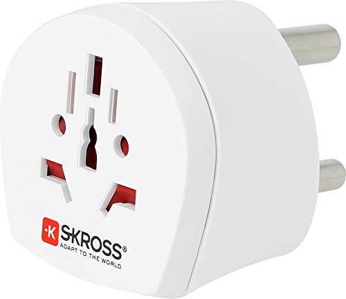 Skross World to South Africa Country Travel Adaptor, White