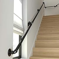 Wall Stair Handrail Banister Safety Handrail Kit For Indoor