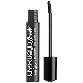 NYX PROFESSIONAL MAKEUP Liquid Suede Cream Lipstick - Stone Fox (Deep Grey With Blue Undertone)