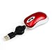 Mini Perman USB Wired Optical Gaming Mouse Mice for Computer PC Laptop Gamer Red
