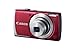 Canon PowerShot A2500 16.0 MP Digital Camera with 5X Optical Zoom and 720p HD Video Recording (Red)