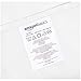 AmazonBasics 400 Thread Count Cotton Duvet Cover Set with Sateen Finish - Full/Queen, White