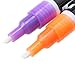 AGPtek 8pcs 3mm Highlighter Fluorescent Liquid Chalk Marker Pen for LED Writing Board