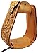 CHALLENGER Horse Western Saddle Tack Floral Hand Tooled Leather Covered Stirrups 51173TNthumb 1
