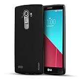 LG G4 Case, PLESON? [Drop Protection] LG G4 TPU Case, Soft Touch, Slim Fit, Flexible Bumper Case, Bumper Case with Frosted Charcoal Back TPU case for LG G4 (Frosted Charcoal Black)