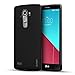 LG G4 Case, PLESON? [Drop Protection] LG G4 TPU Case, Soft Touch, Slim Fit, Flexible Bumper Case, Bumper Case with Frosted Charcoal Back TPU case for LG G4 (Frosted Charcoal Black)