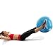Exercise Stability Ball Chair with Hand Pump Use for Crossfit, Yoga, Balance & Core Strength Training, Non-Slip & Anti-Burst Extra Thick Fitness Ball(Blue&65CM)