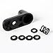 ECOTRIC New Jeep Wrangler 2003-2006 Aluminum Bracket Sun Visor Repair Kit