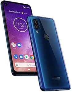Smartphone One Vision, Motorola, Modelo XT1970-1, 128 GB, 6.34'', Azul  Safira | Amazon.com.br