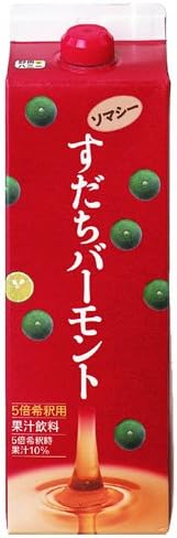 Noda Honey sudachi Vermont Soma Sea (5-fold dilution) 1000ml