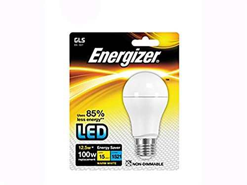 Energizer LED GLS Modern Energy Saving Lightbulb (1521 Lumen) Warm White, E27, 12.5 W