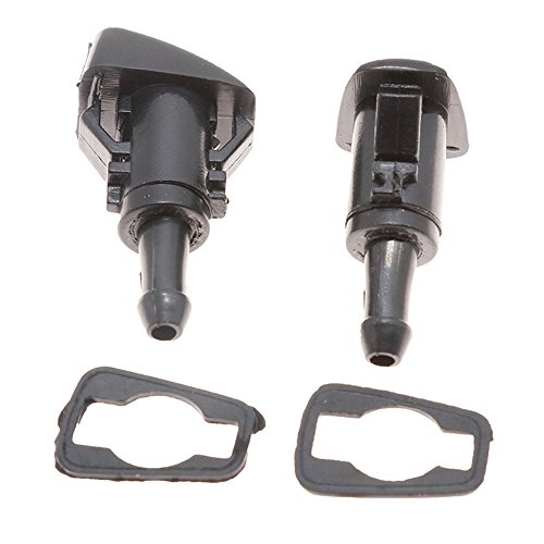 Pack of 2 Windshield Washer Nozzle Sprayers Kit Front Left Right