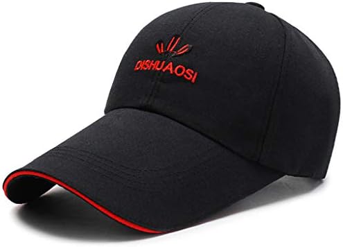 Jamicy ™ DISHUAOSI Baseball hat Male Spring and Summer Long hat Fishing hat Outdoor Sun Visor hat Men and Women Sports Cap Cotton Embroidery Unisex Baseball Cap Adjustable