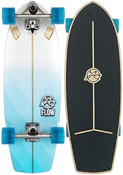 Amazon コンプリート 29インチ Flow フロー ロングボード コンプリート Geometric Surf Skate サーフスケート No3 Flow Surf Skates スケートボード本体