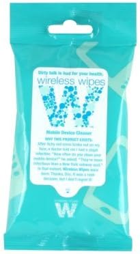 Wireless Wipes Cell Phone Wipes - Green Tea Cucumber