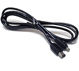 Bargains Depot Electronics Products Brand New 5 FT IEEE 1394 6 to 4 pin Firewire Cable / Cord For Panasonic PV Series Camcorder Compatible