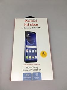Image of ZAGG - InvisibleShield HD Screen Protector for Samsung Galaxy S8+ - Clear