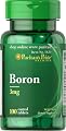 Puritan's Pride Boron 3 mg-100 Tablets