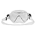 Kids Junior Boy Girl Diving Masks Silicone Anti Fog Anti Leak Dive Swimming Goggles Tempered Glass Lens Watertight Wide Clear View Safety Glasses Scuba Swim Diving Snorkeling Mask for Child Age 5-12Y
