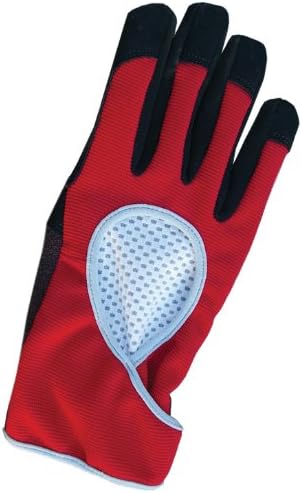 Womanswork 808S Performance Glove with Toughtek, Red, Small