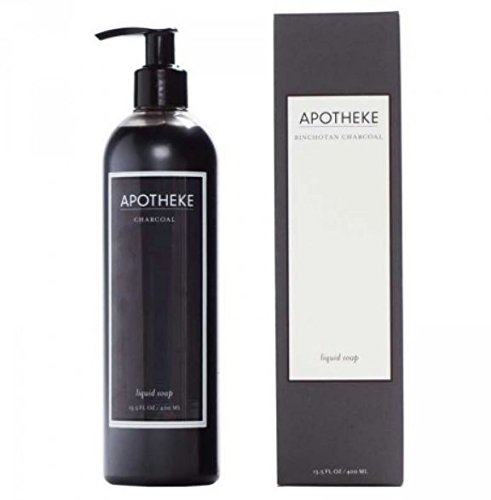 Bamboo Charcoal Liquid Hand Soap - Purifying and Detoxifying Soap 13.5 ounce Bottle With Pump Dispenser