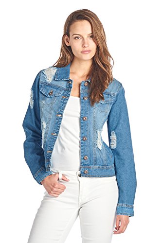 Blue Age Womens Denim Jean Jacket and 