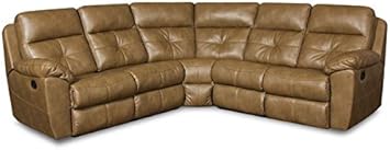 Amazon Com Simmons Upholstery 53200br 55 Bradford Sectional Sofa