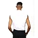 SixStarUniforms Men's White Sleeveless Tuxedo Shirt (Medium/Neck(15-15.5))