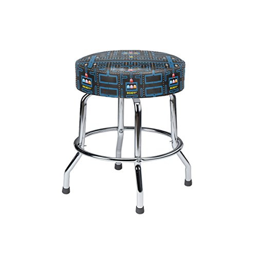 Namco Pac-Man Pixel Bash Black Cocktail Game with 2 Pac-Man Stools - Thumbnail 2