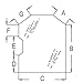 Cab Glass Door - Tinted Bobcat 773 763 S185 T190 S175 753 873 863 751 T200 883 864 963 A220 963G 6717360 6729776