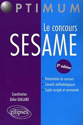 Download Concours Sesame Cinquième Edition PDF