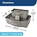 PetSafe Drinkwell Multi-Tier Dog and Cat Water Fountain, Automatic Drinking Fountain for Pets, 100 oz. Water Capacitythumb 2