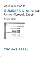 Intro Busn Stat MS Excel 0536590311 Book Cover
