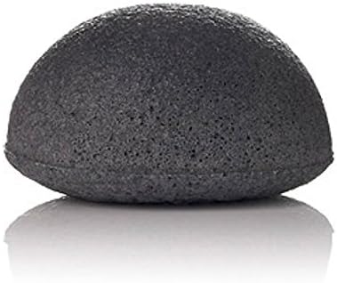 Konjac Sponge UK,Bamboo Charcoal exfoliating face sponge, perfect to combat spot prone skin,Oily skin facial sponge puff, Face scrub Face washer