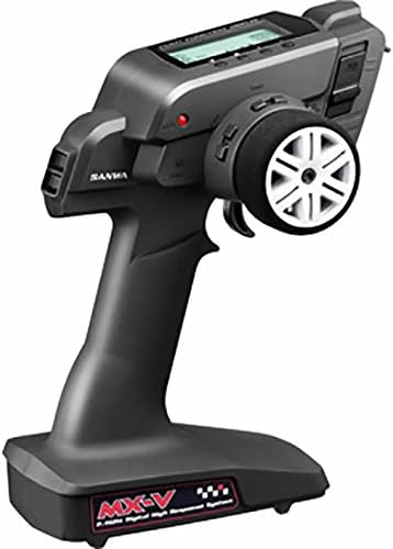 Airtronics Sanwa 2.4GHz 3 Channel Pistol Style Surface Radio Transmitter 3 with RX-37W Waterproof Receiver Toy