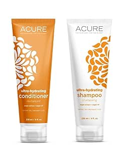 Acure Organics Moroccan Argan Oil And Argan Stem Cell Natural Shampoo And Conditioner Bundle (638037305494)