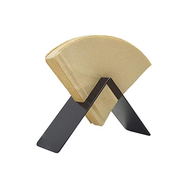 Kaffeefilterhalter Kaffeefilter Halterung Holder Dispenser Papier Filterpapierhalter - Erneuerbare Bambus Fächerförmige…