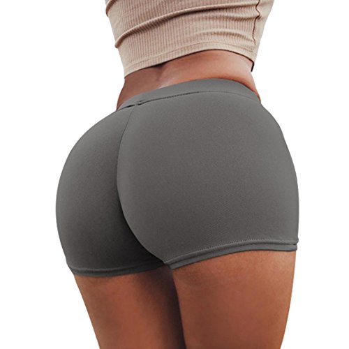 Lamolory-Womens-Pants-Sports-Shorts-Gym-Workout-Waistband-Skinny-Yoga-Short-Trousers