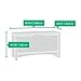 Sauder Shoal Creek Storage Chest, Toy Storage Chest for Living Room, Storage Trunk, in Jamocha Wood