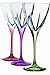 RCR 260150 Set of 6 Multicolor Wine Set, One Size, Multi-Color