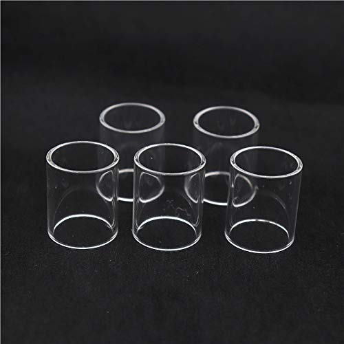 RUIYITECH Straight Replacement Glass Tank Replacement glass tube for Melo 4 D25 4.5-m-L(5 pack)