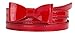 AnnaKastle Womens Stylish Faux Patent Leather Skinny Belt with Mini Bow Accent