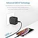 Quick Charge 3.0 18W USB Wall Charger 2-Pack, SOMOSTEL Portable Universal Fast Charger Adapter Compatible with Samsung Galaxy S10 Note 8 S7,iPhone XR 8 7,Moto,LG G6 V20,HTC,Kindle,iPad,Android Phone