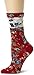 Ozone Women's Mona Linen Socks,Wine,One Size